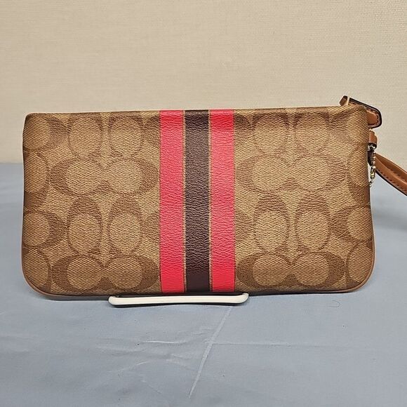 COACH VARSITY STRIPE WRISTLET BFPM-07-118 - Picture 4 of 5